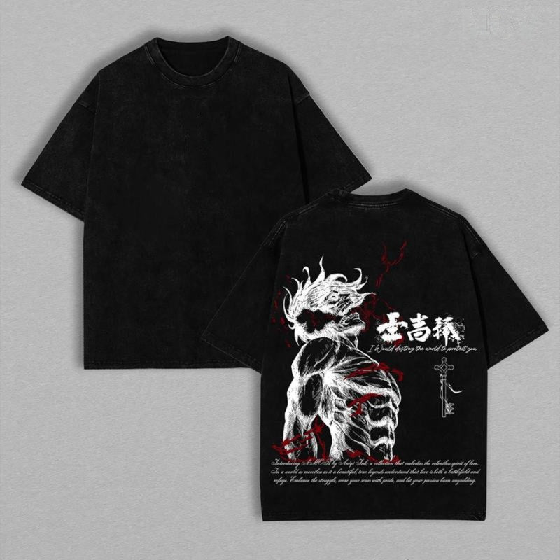 ATTACK TITAN VINTAGE T-SHIRT