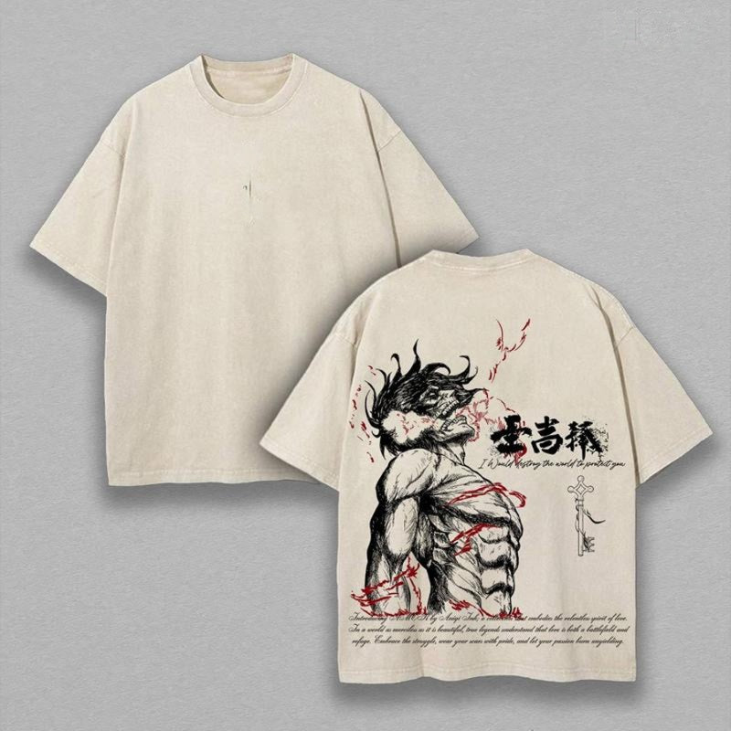ATTACK TITAN VINTAGE T-SHIRT